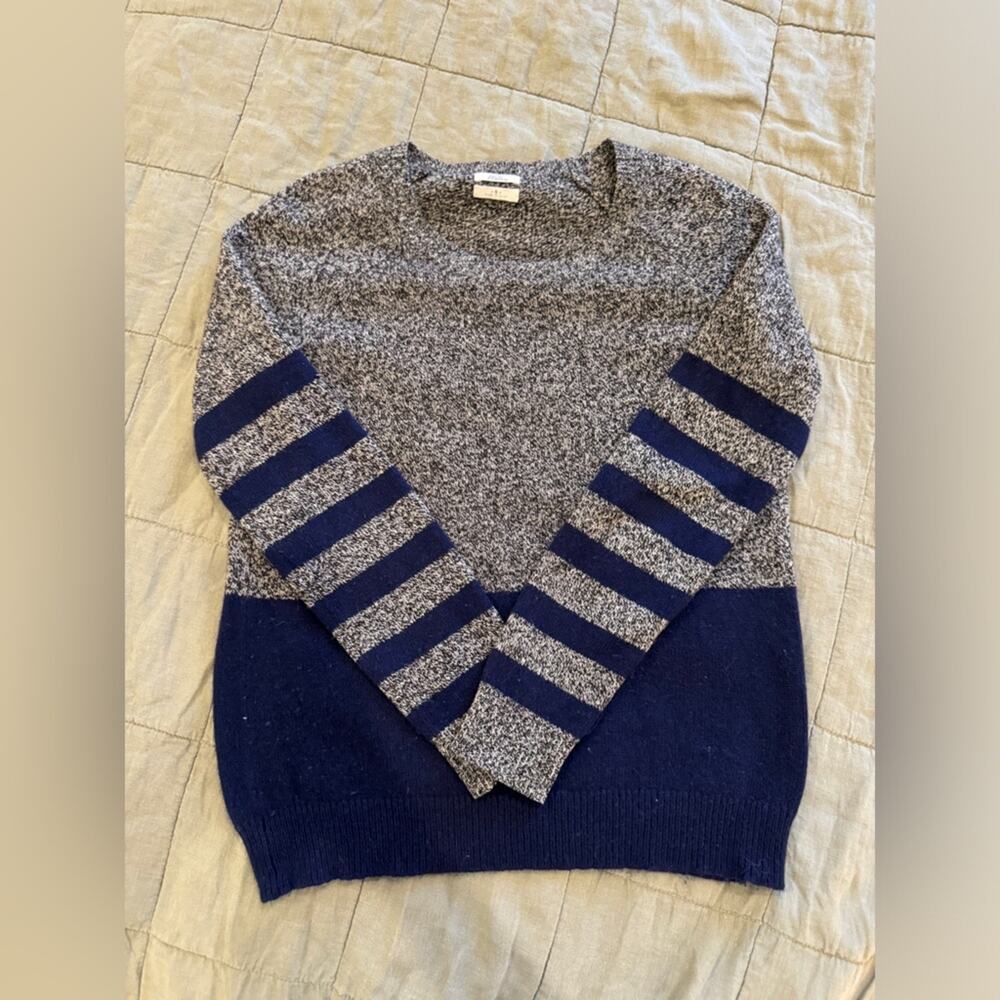 Jcrew Wool Striped Sweater - Size Small